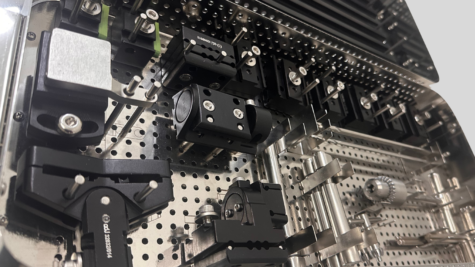 Clamps e instrumentais em detalhe